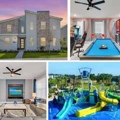 13 Beds | Movie Theater, Game Room, Water Park