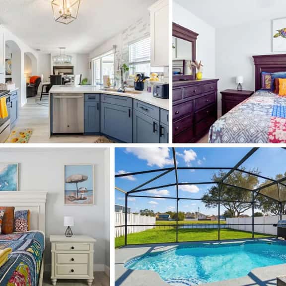 Colorful 4BR Pool Home Near Orlando Airport | BBQ - Image 1